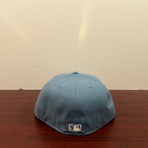 New Era, 59Fifty, Fitted Hat, New York Yankees, Blue & White - Picture 3 of 9